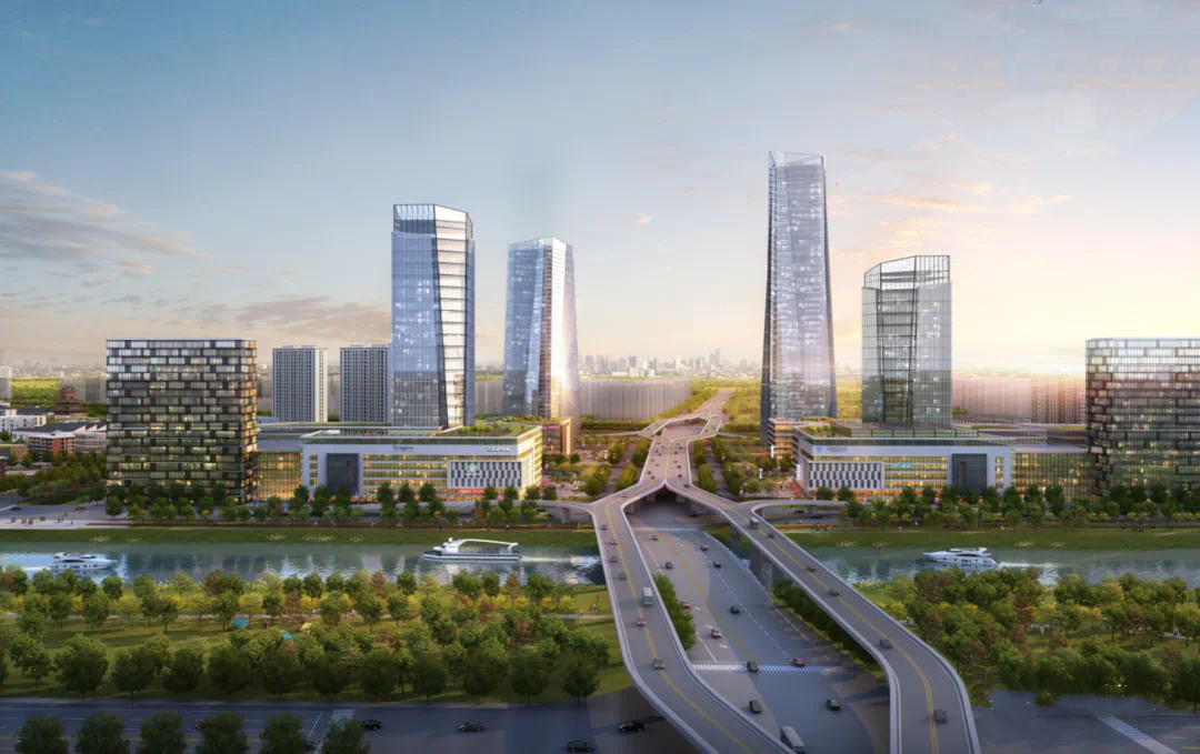 港航大厦建成后将