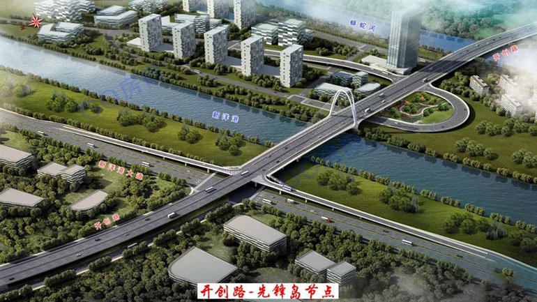 开创路北延,西环路高架北延,青年路高架西延,新建康庄大道高架,北环路